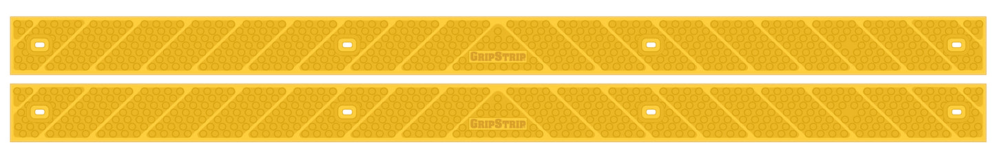 GripStrip 2" x 32" Anti Slip Stair Strips Dark Yellow