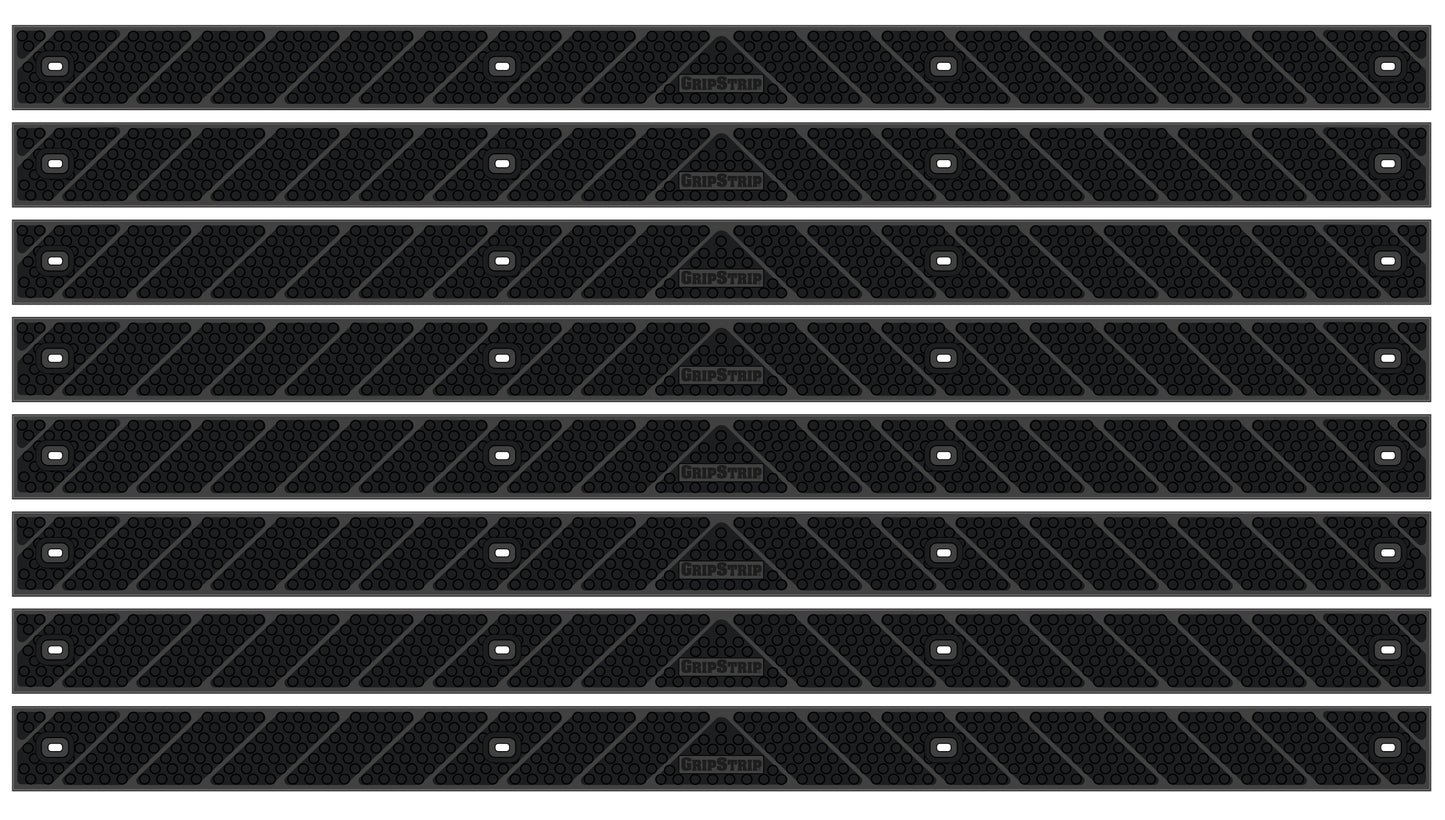 GripStrip 2" x 32" Anti Slip Stair Strips Black 8 Pack