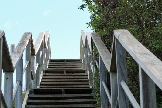 How To Make Outdoor Wood Stairs Less Slippery blog image