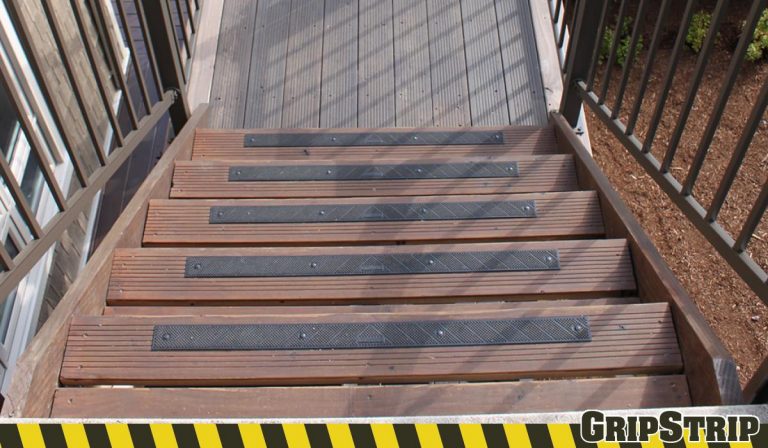 Applying Anti-slip Gripstrips As Stair Treads