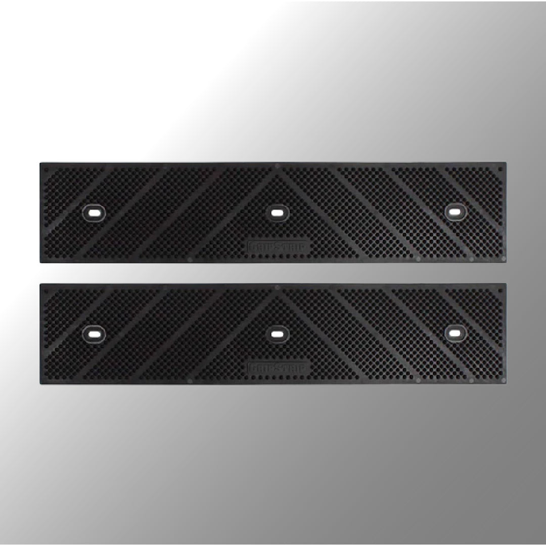 GripStrip Max 3.25" x 15" Black Anti slip Stair tread Strips screws included 2 Pack