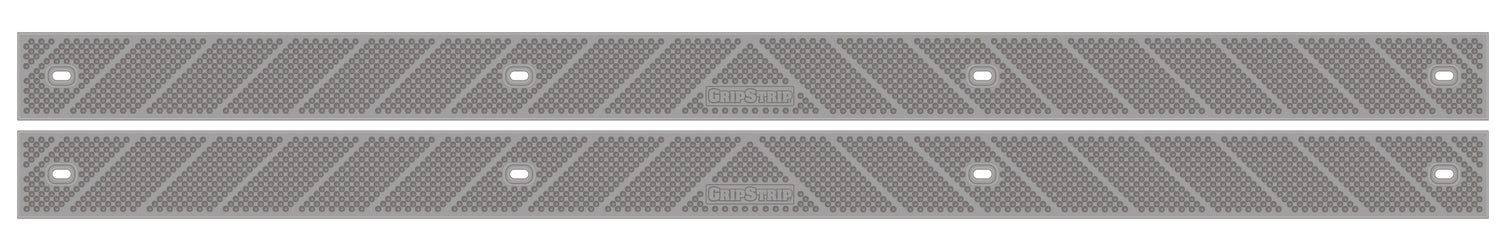 GripStrip 2" x 32" Anti Slip Stair Strips Grey