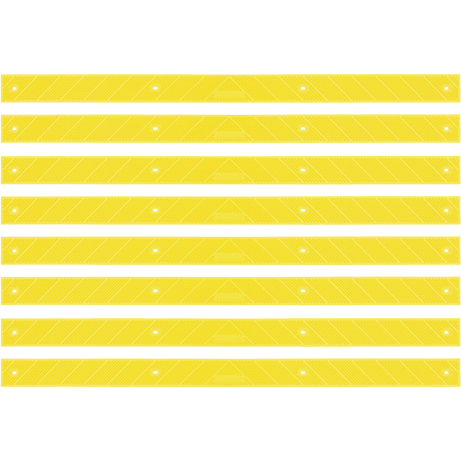 GripStrip 2" x 32" Inch Yellow Anti Slip Strips 8 Pack